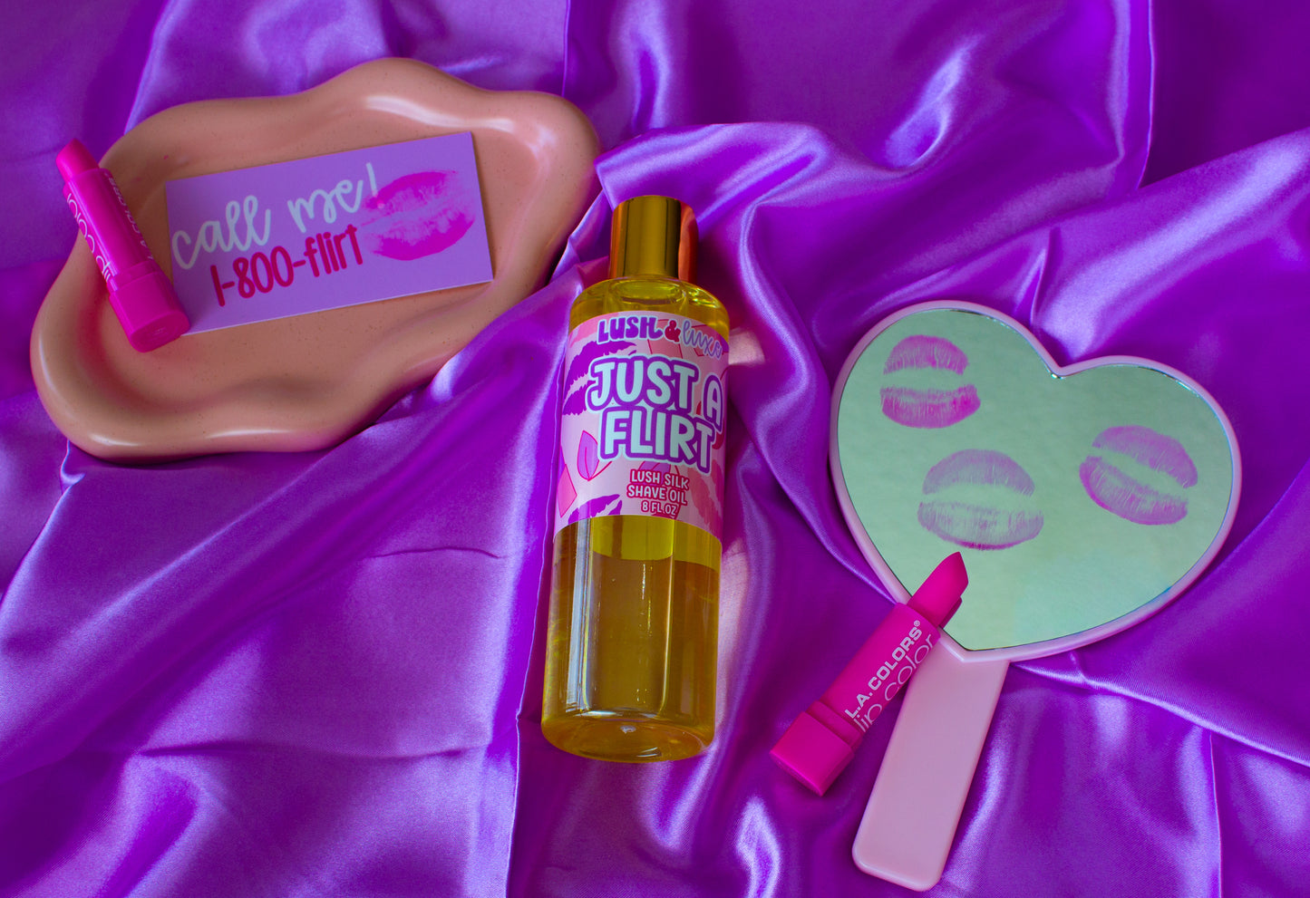 Just a Flirt - Lush Silk Shave Oil