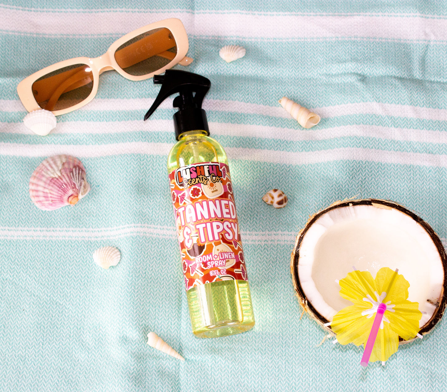Tanned & Tipsy - Room + Linen Spray