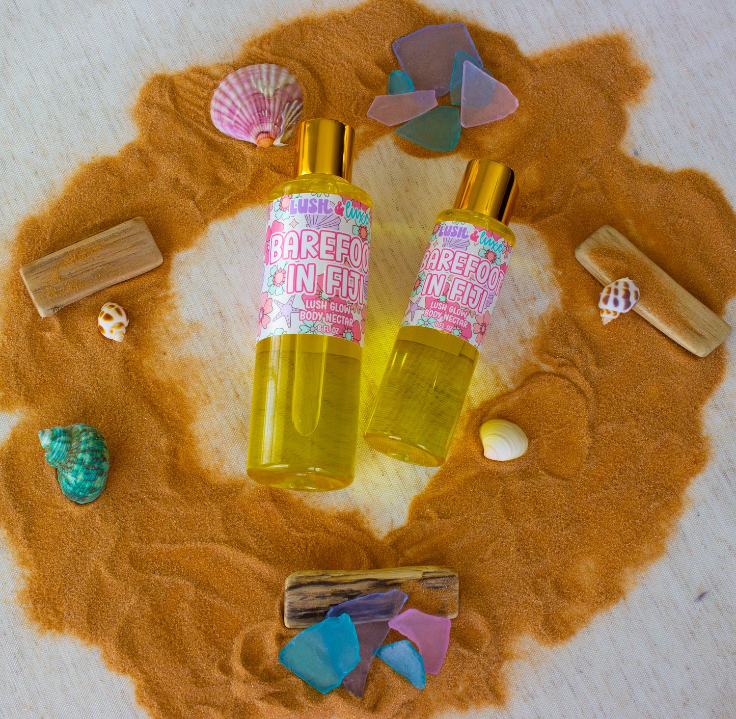 Barefoot in Fiji - Lush Glow Body Nectar
