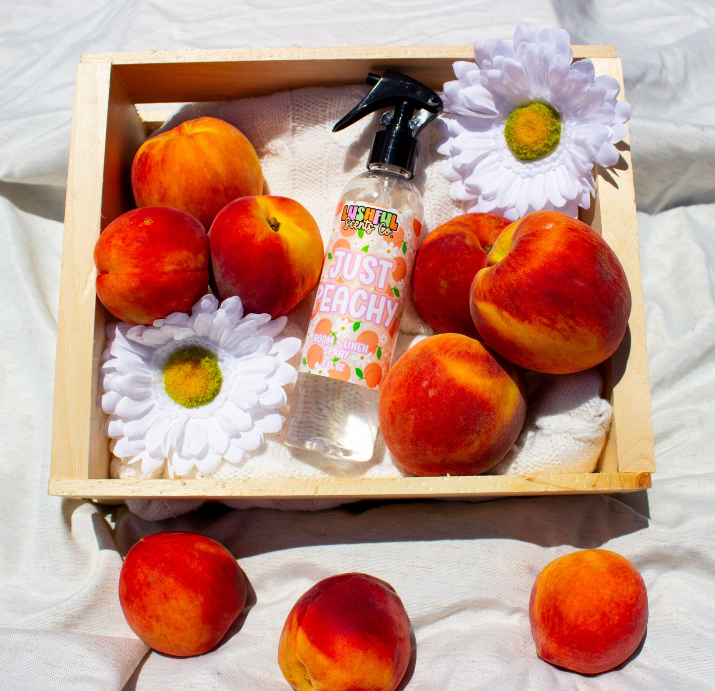 Just Peachy - Room + Linen Spray Lushful Scents Co.
