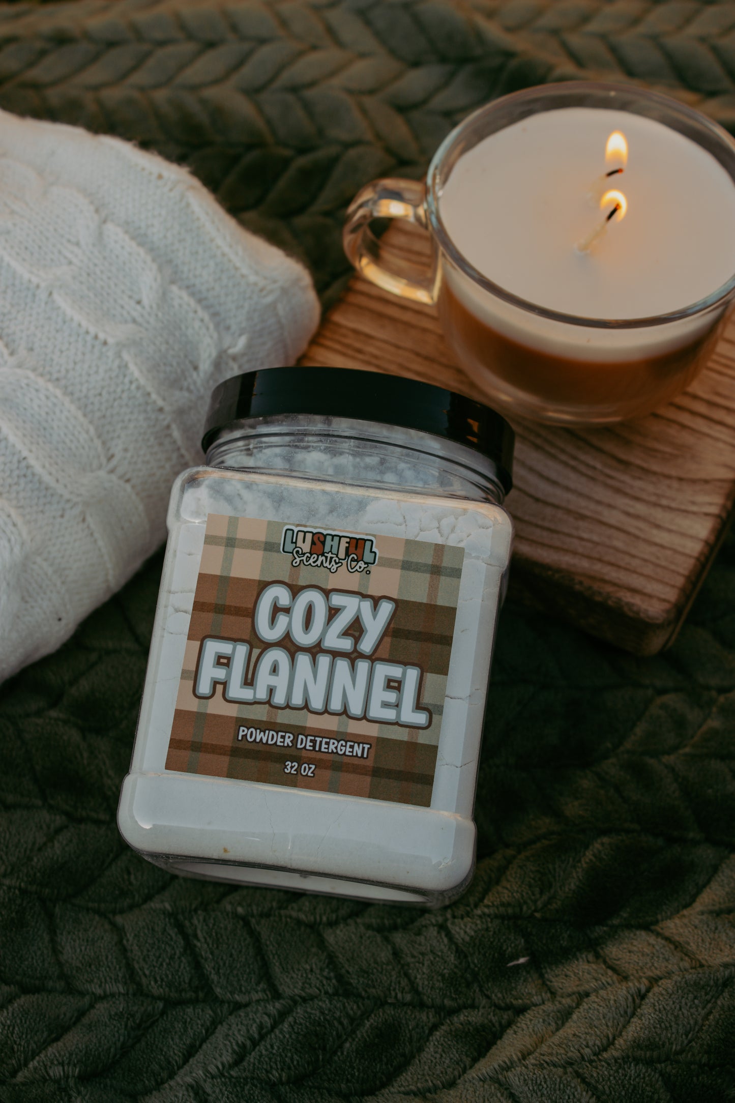 Cozy Flannel - Powder Detergent Lushful Scents Co.