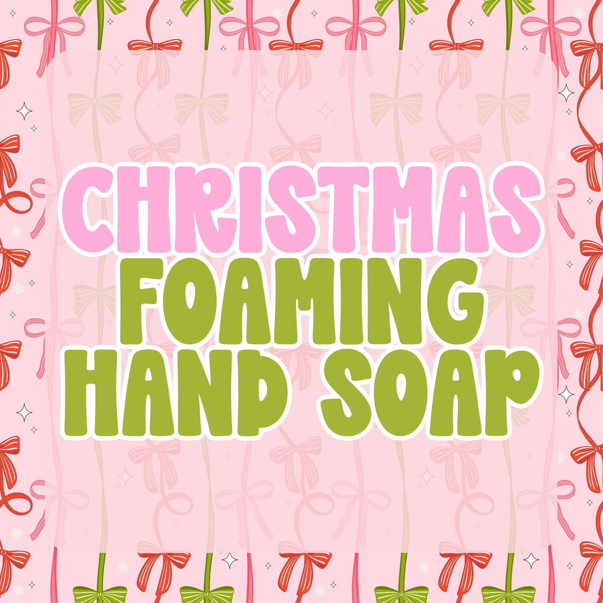 Christmas Foaming Hand Soap