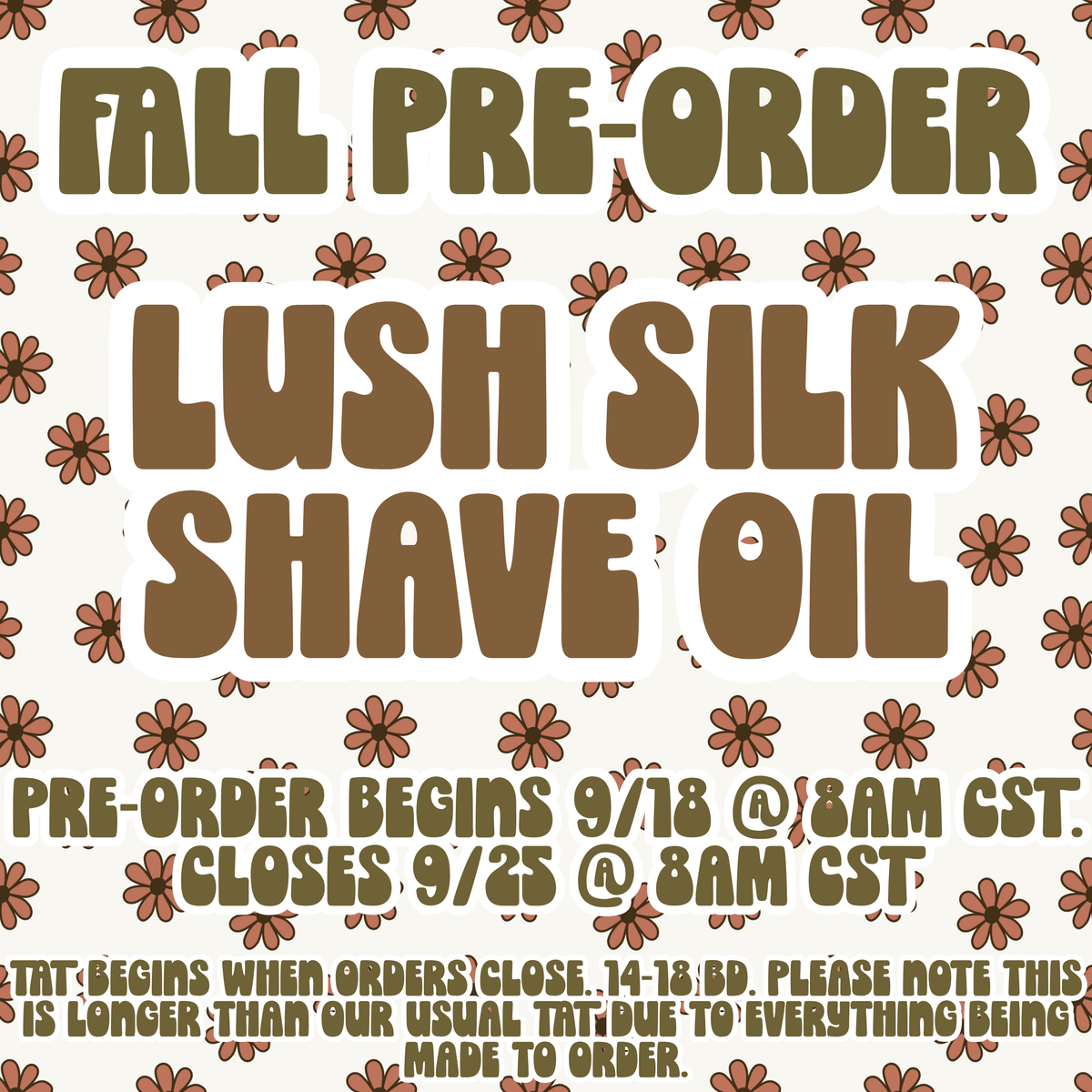 ✨Pre-Order✨ Lush Silk Shave Oil