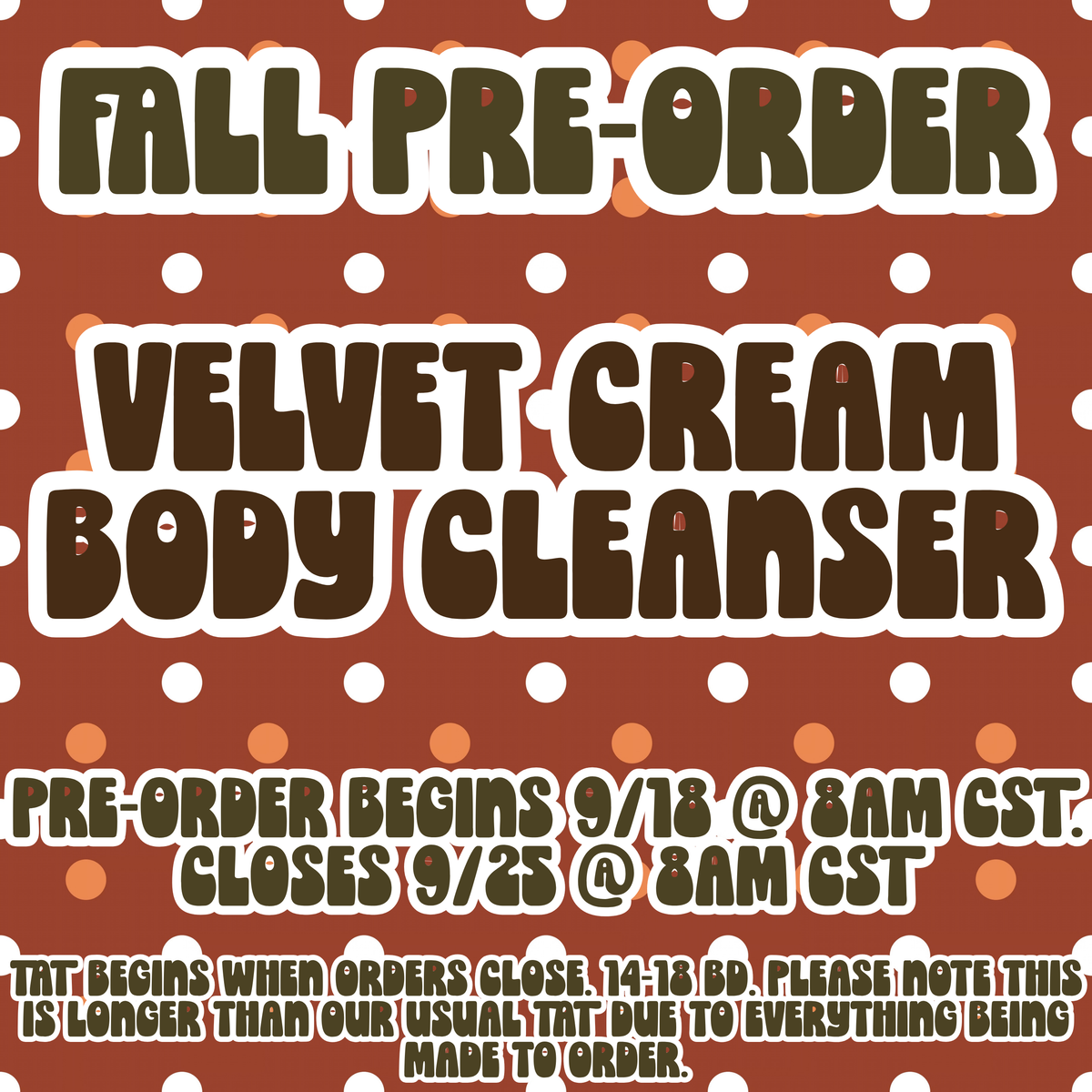 ✨Pre-Order✨Velvet Cream Body Cleanser
