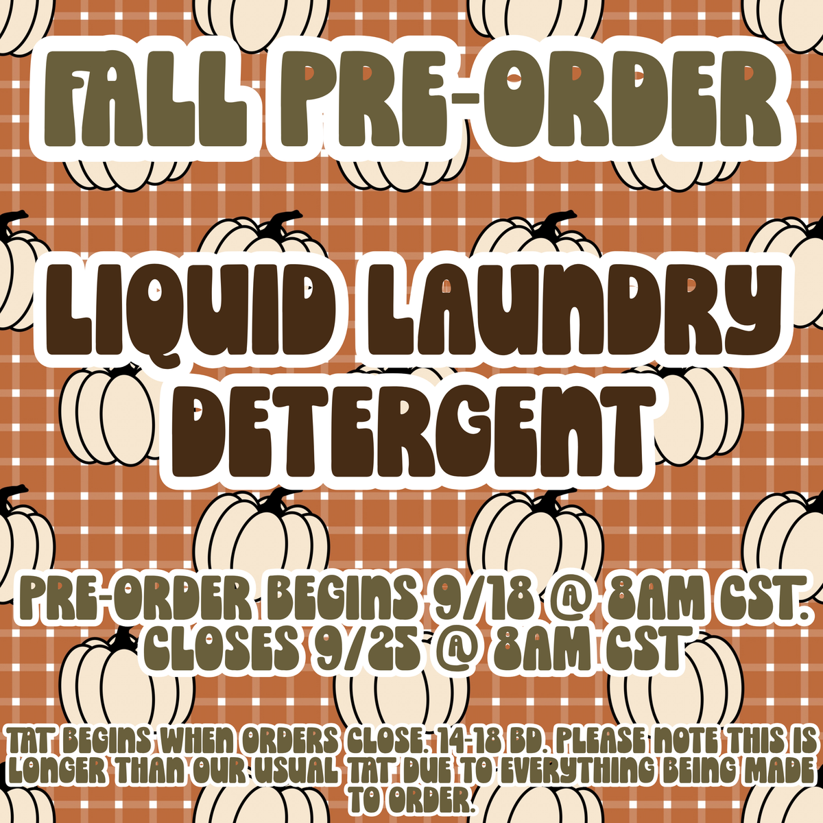 ✨Pre-Order✨ Liquid Laundry Detergent