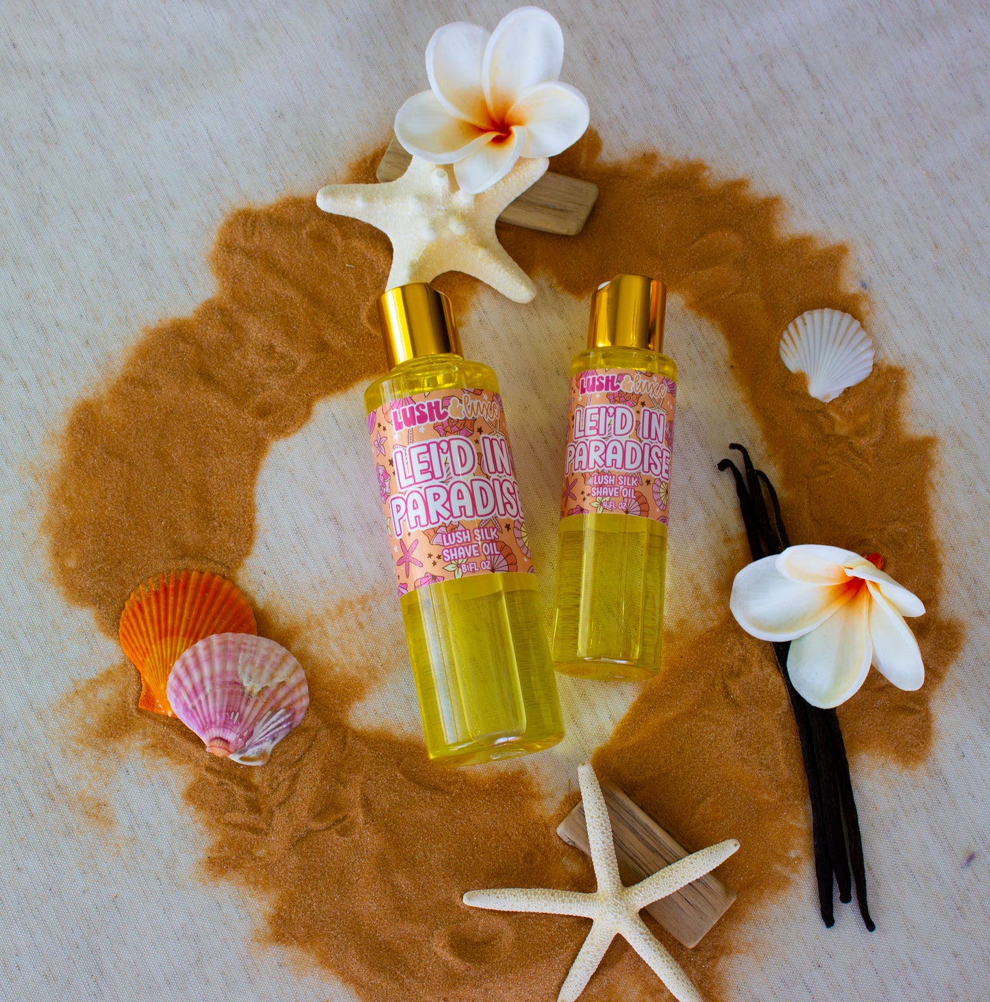 Lei'd in Paradise - Lush Silk Shave Oil