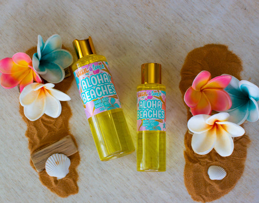Aloha Beaches - Lush Silk Shave Oil