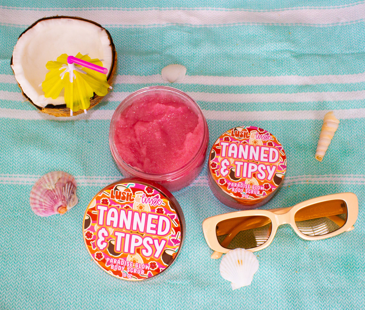 Tanned & Tipsy - Paradise Glow Body Scrub