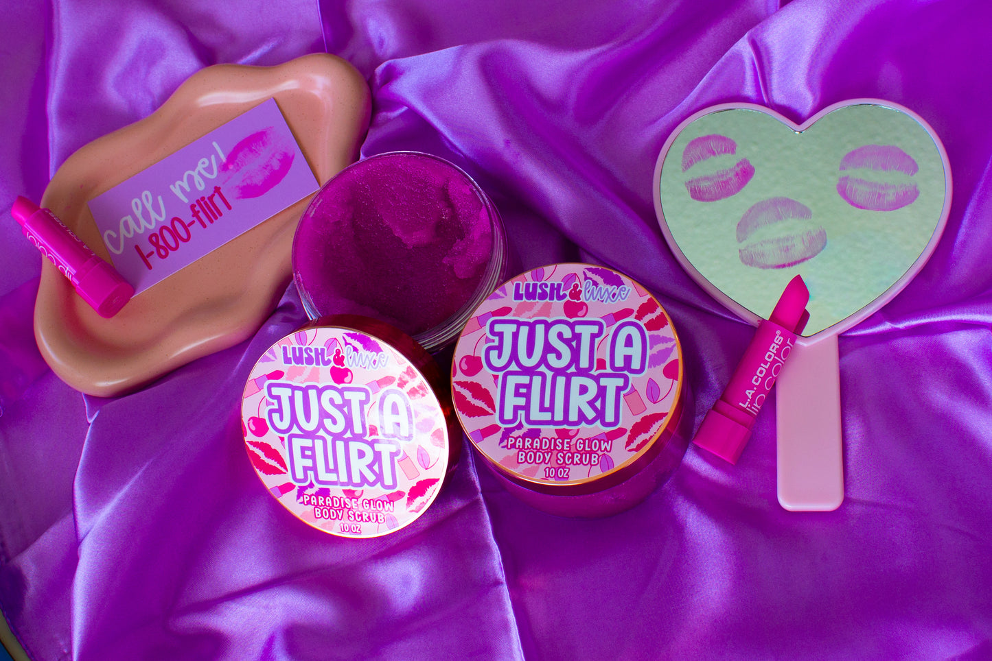 Just a Flirt - Paradise Glow Body Scrub