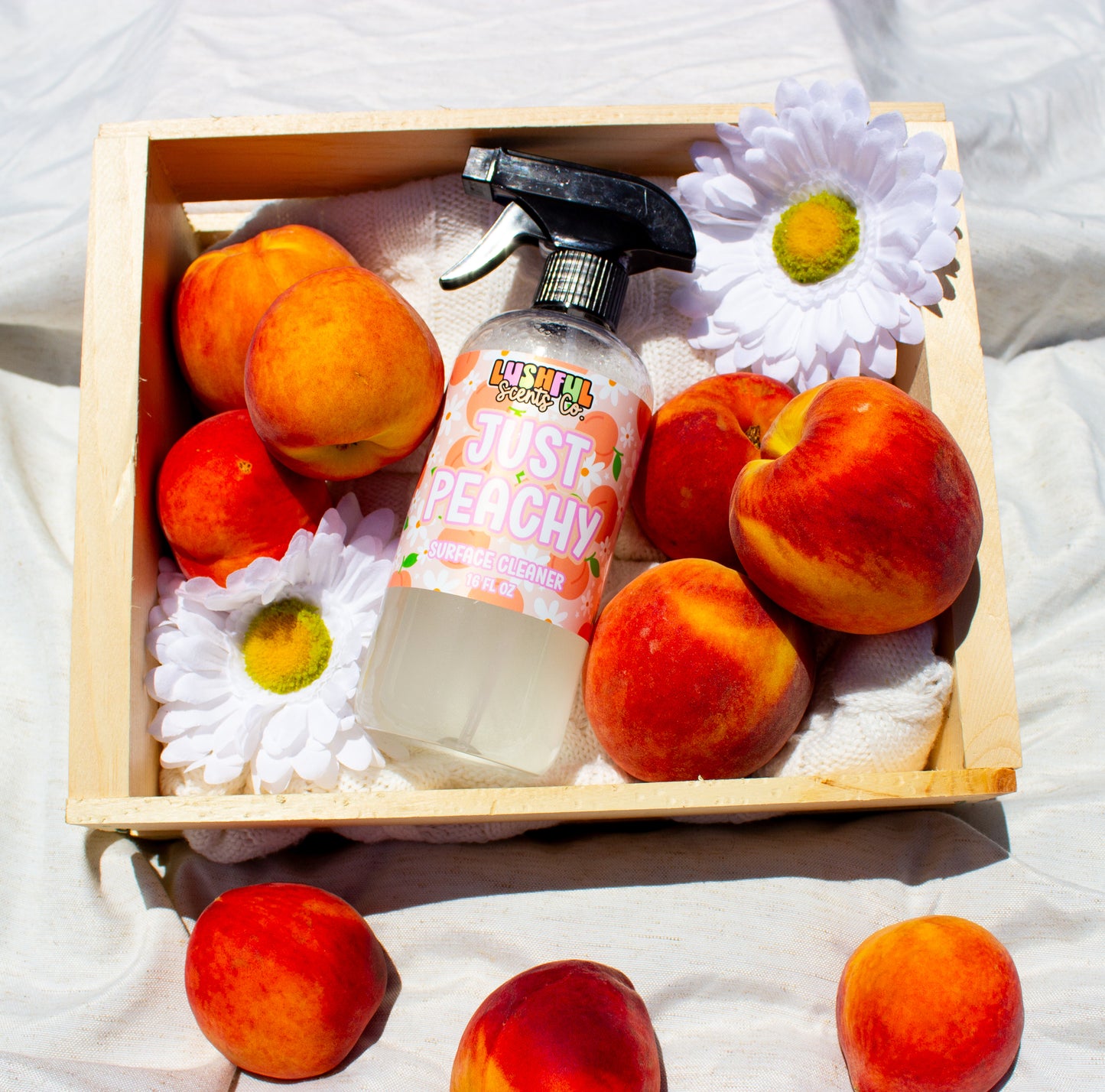 Just Peachy - Surface Cleaner Lushful Scents Co.