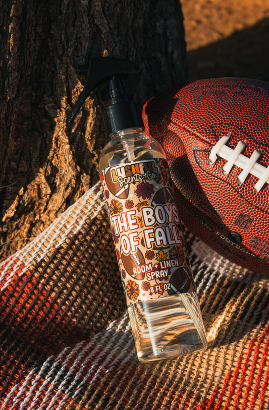 The Boys of Fall - Room + Linen Spray Lushful Scents Co.