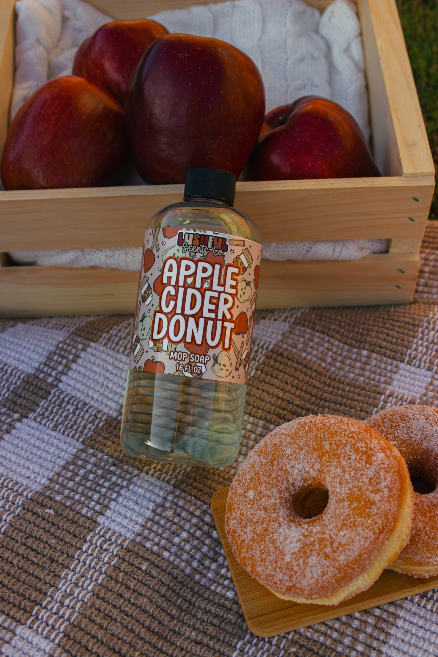 Apple Cider Donut - Mop Soap Lushful Scents Co.