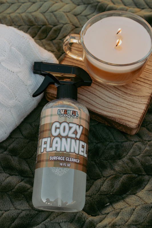 Cozy Flannel - Surface Cleaner Lushful Scents Co.