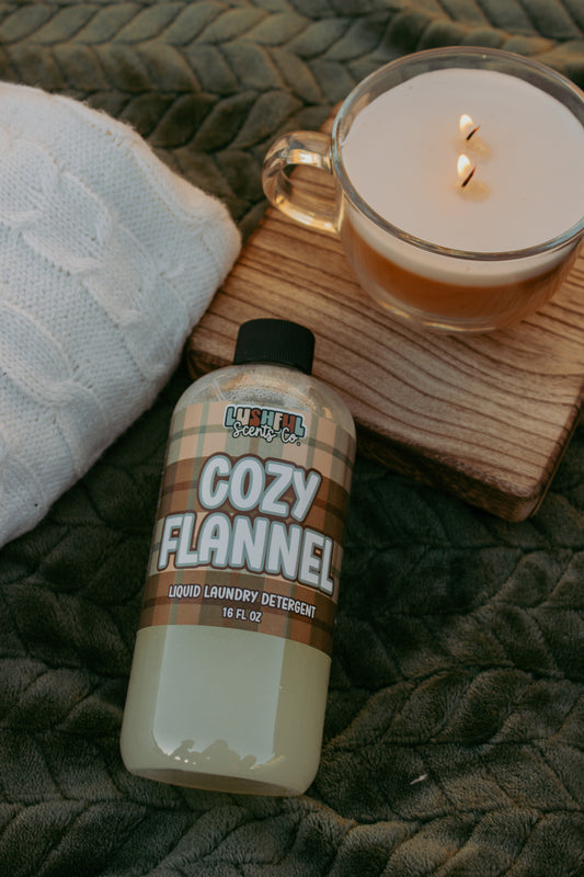 Cozy Flannel - Liquid Laundry Detergent Lushful Scents Co.