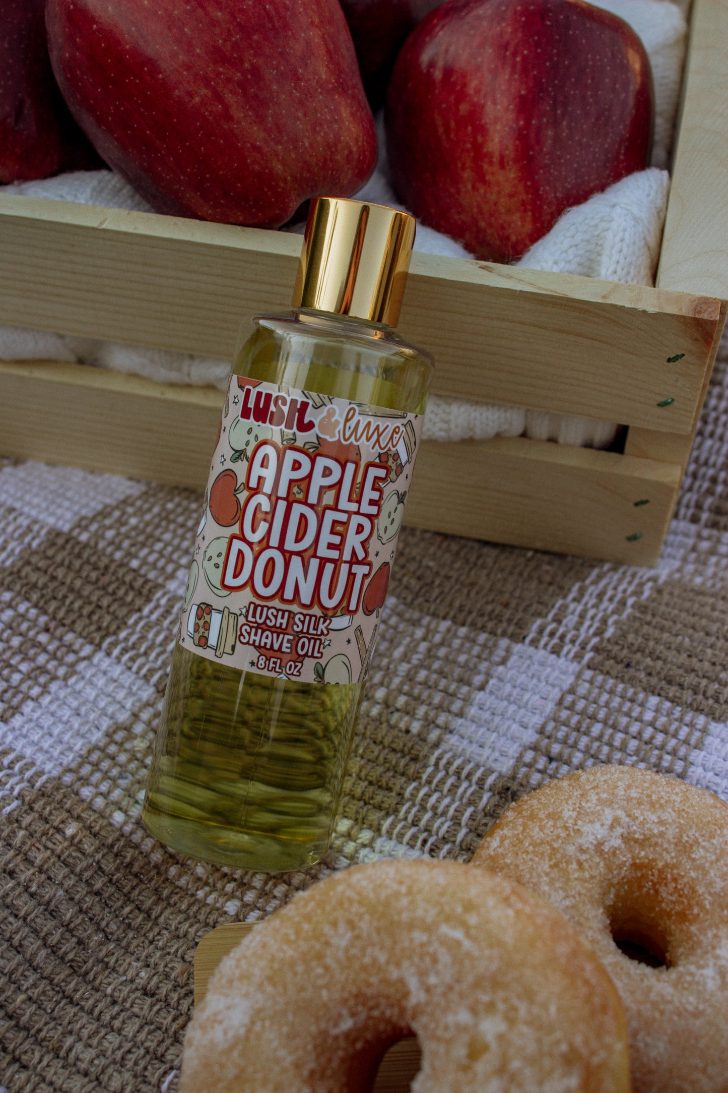 Apple Cider Donut - Lush Silk Shave Oil Lushful Scents Co.