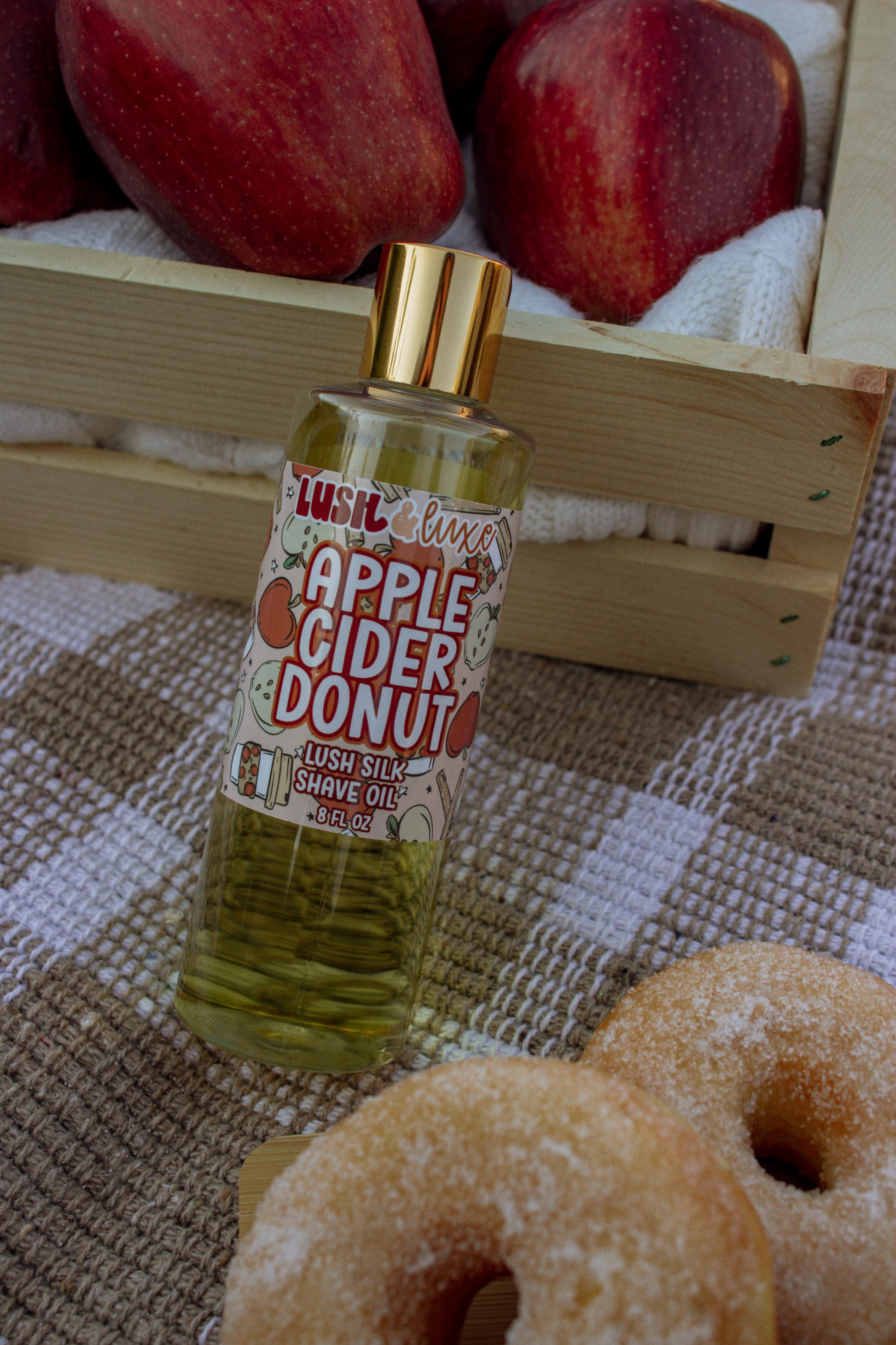Apple Cider Donut - Lush Silk Shave Oil Lushful Scents Co.