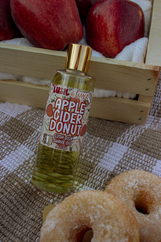 Apple Cider Donut - Lush Silk Shave Oil Lushful Scents Co.