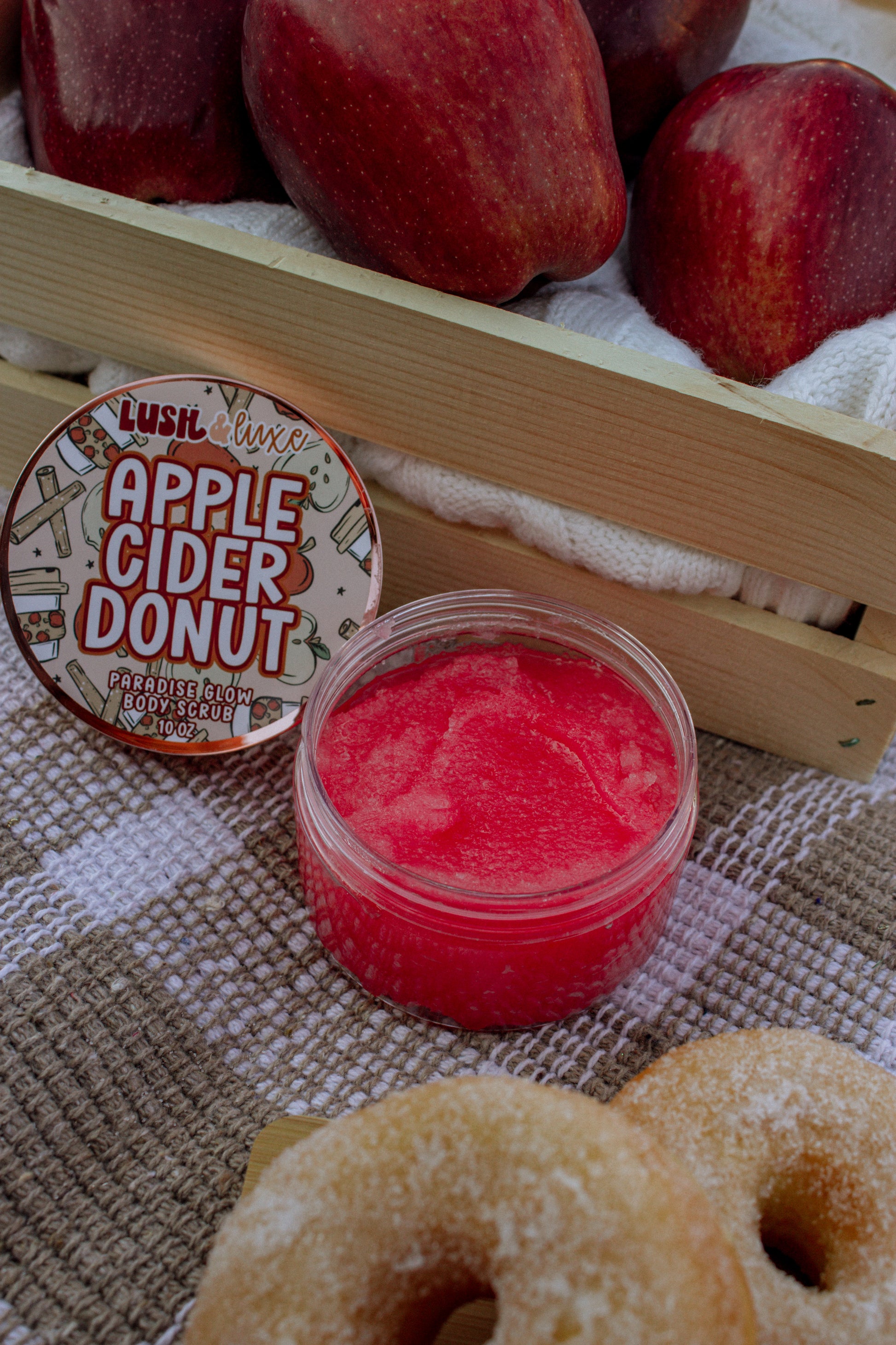 Apple Cider Donut - Paradise Glow Body Scrub Lushful Scents Co.