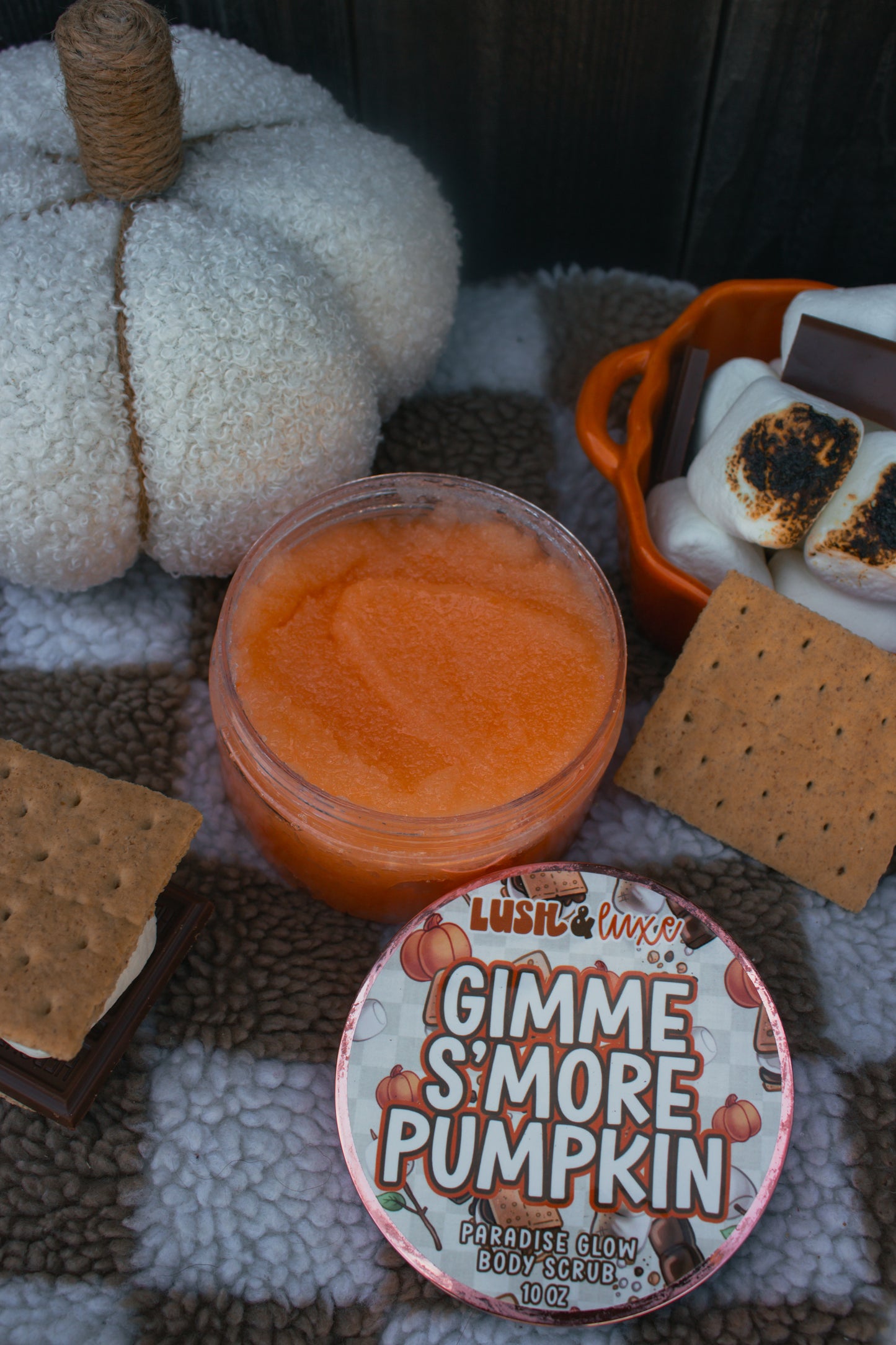 Gimme S'more Pumpkin - Paradise Glow Body Scrub Lushful Scents Co.