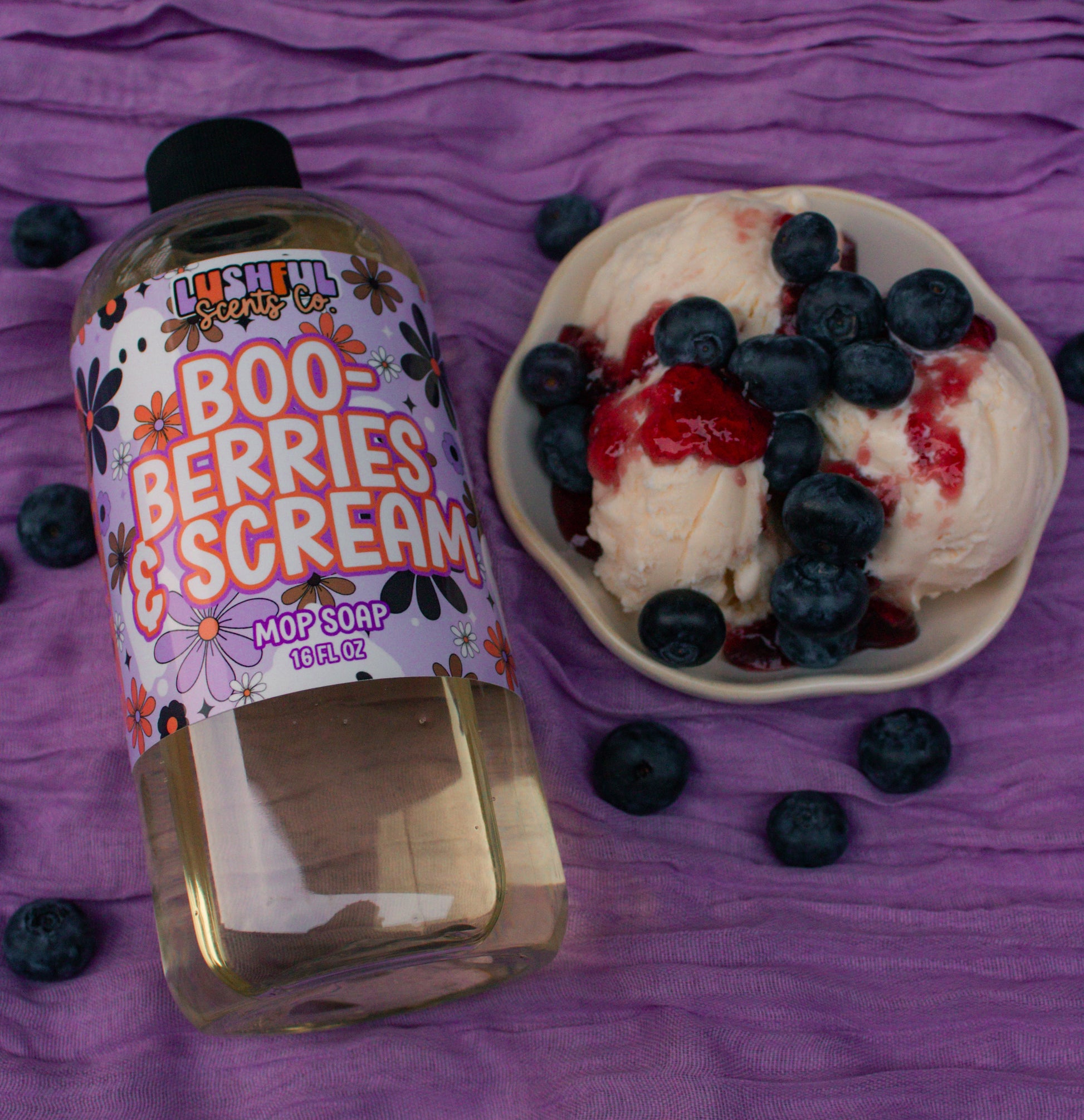 Boo-Berries & Scream - Mop Soap Lushful Scents Co.