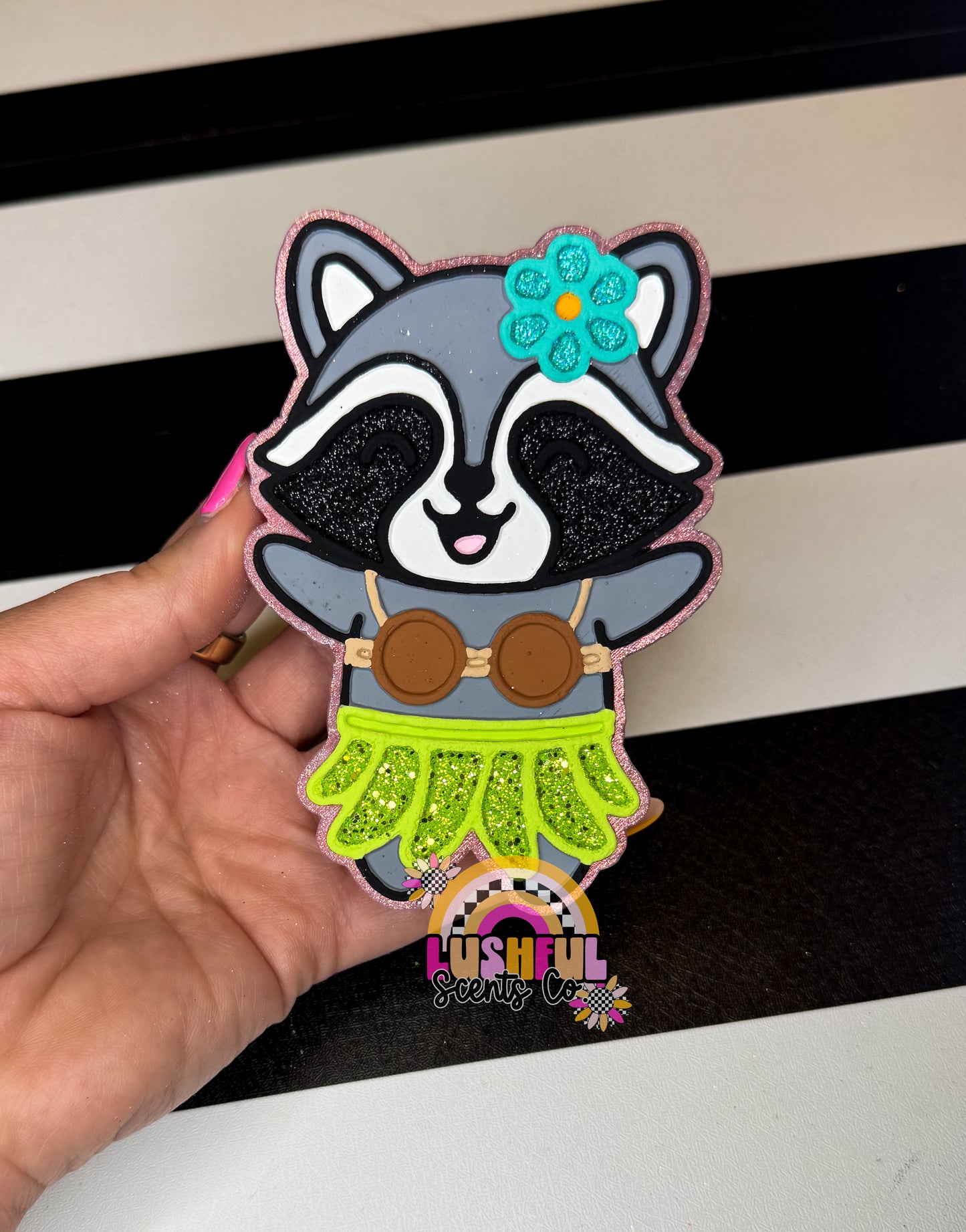 Hula Raccoon - Sun Drenched