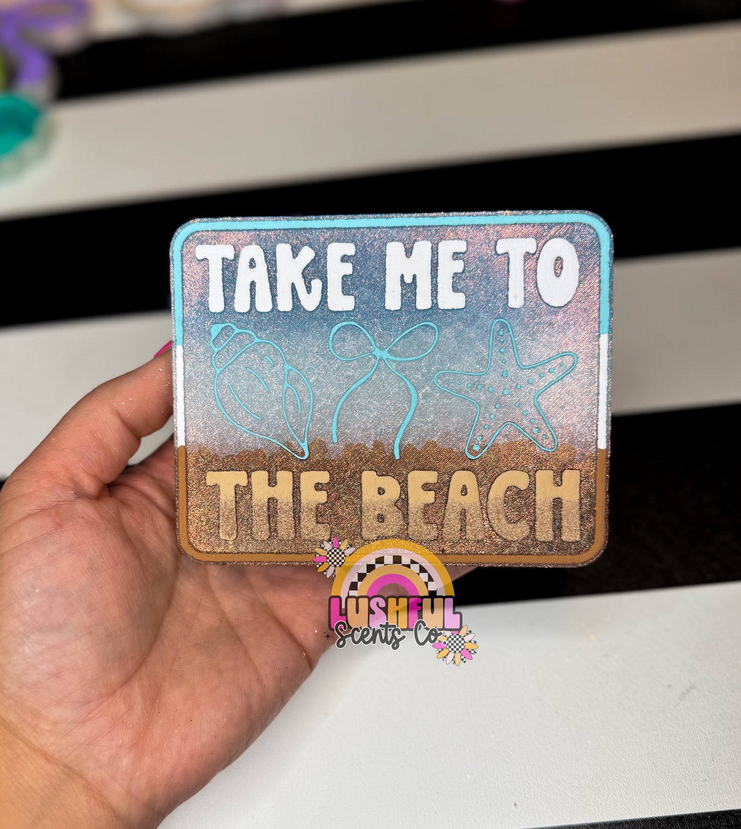 Take Me to the Beach - Pink Chiffon