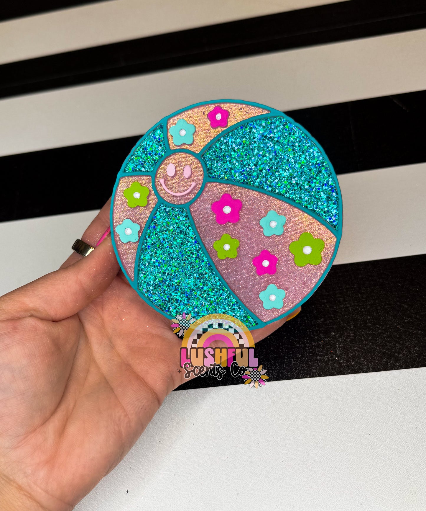 Floral Beach Ball -  Boujee Marshmallow