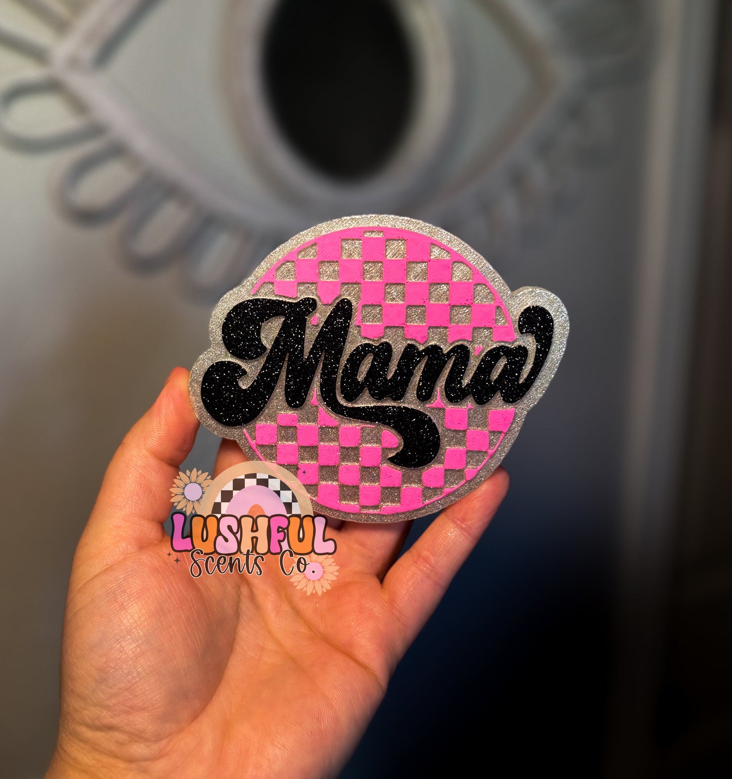 Checkered Mama Circle