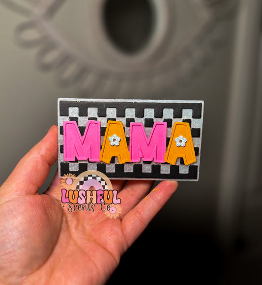 Checkered Mama Rectangle