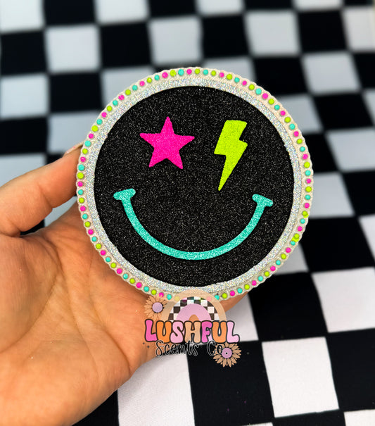 Star/Bolt Smiley