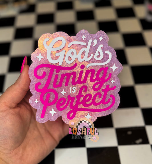 God's Timing is Perfect