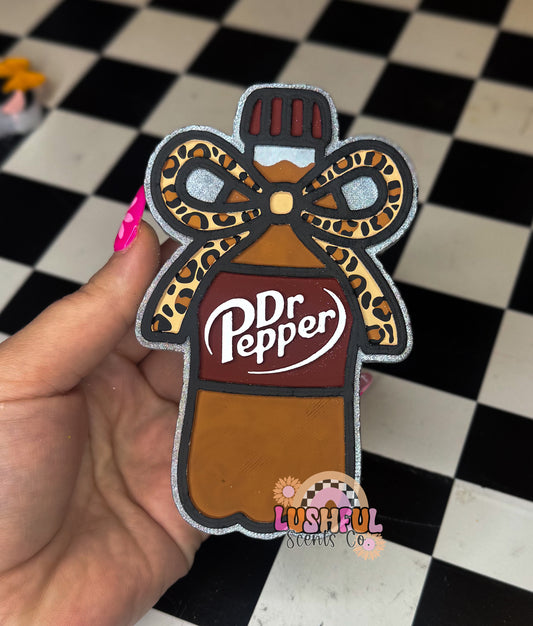 Dr. Pepper w/ bow