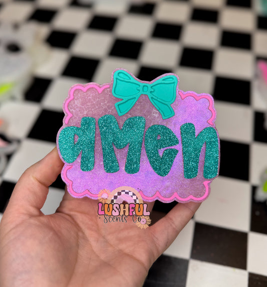 Amen Scalloped Frame